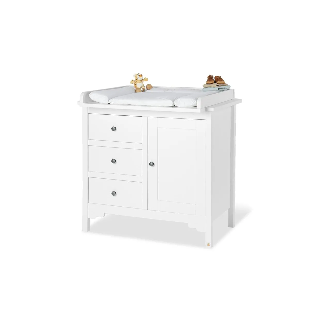 Pinolino Commode à langer bébé - Blanc