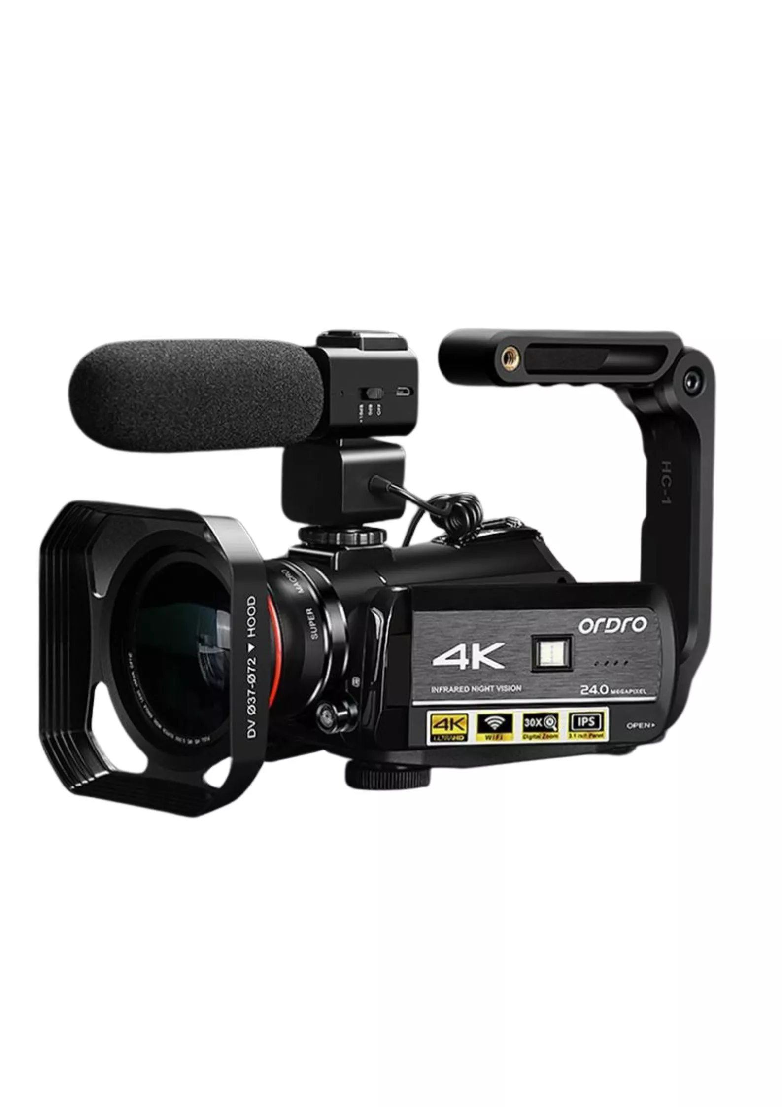 YONIS Cam&eacute;scope Num&eacute;rique 4K HD Vision Nocturne WiFi