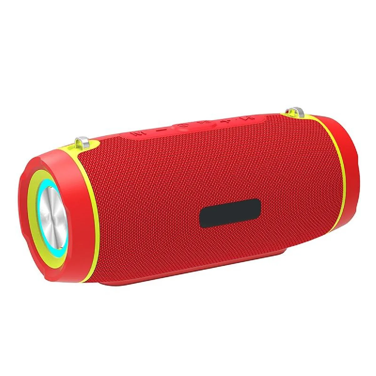 YONIS Enceinte bluetooth portable etanche ipx6 avec fonction mains-libres fm aux tf rouge  