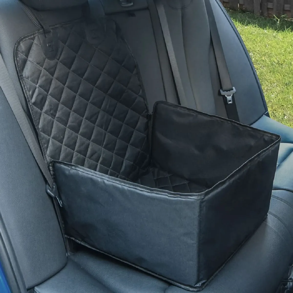 Meilleurs prix pour vidaXL Siège de voiture pour chien noir 45x45x25/55 cm