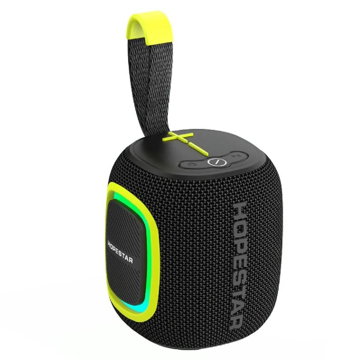 Yonis Noir Enceinte Waterproof Bluetooth Portable Avec Effets Lumineux Rgb - Image 3