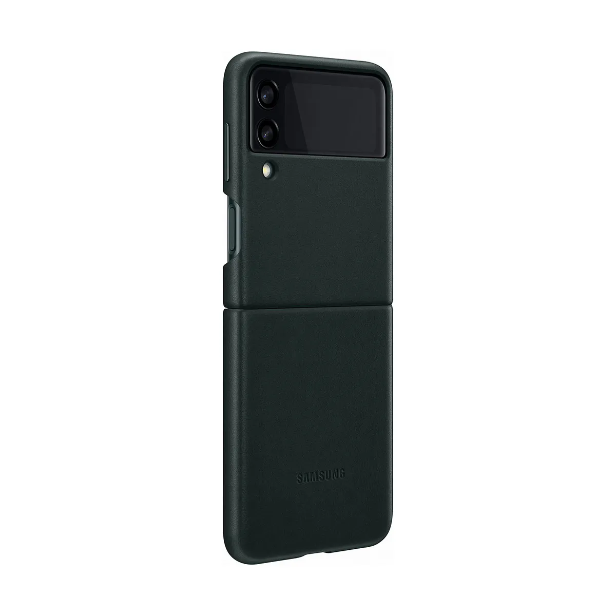 Coque en cuir SAMSUNG Z Flip3 Souple Grainé - vue 2