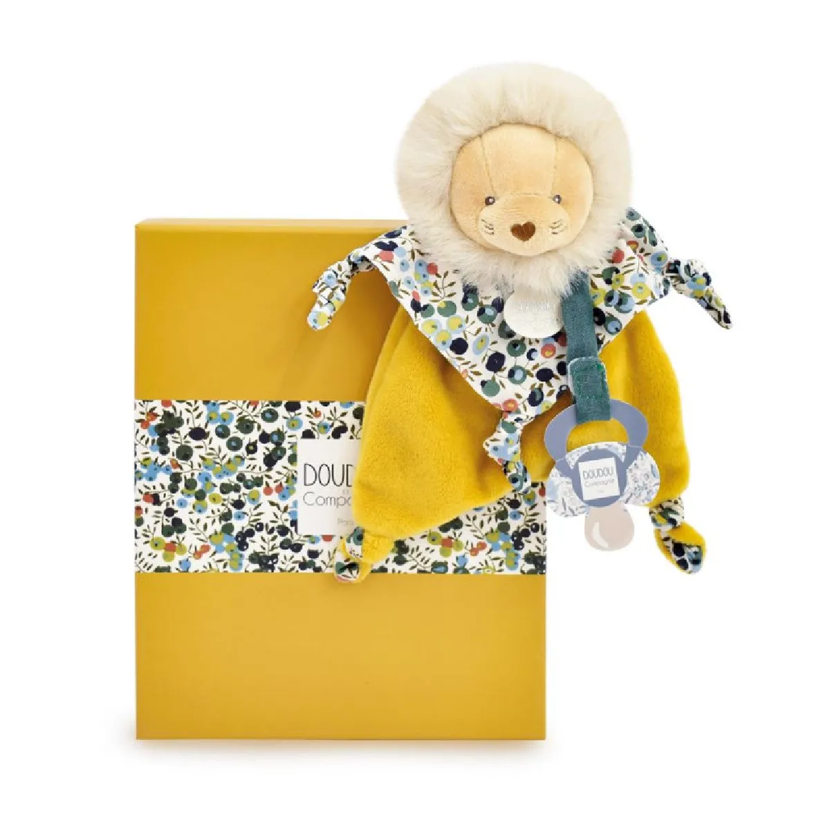 DOUDOU ET COMPAGNIE  doudou attache-sucette lion