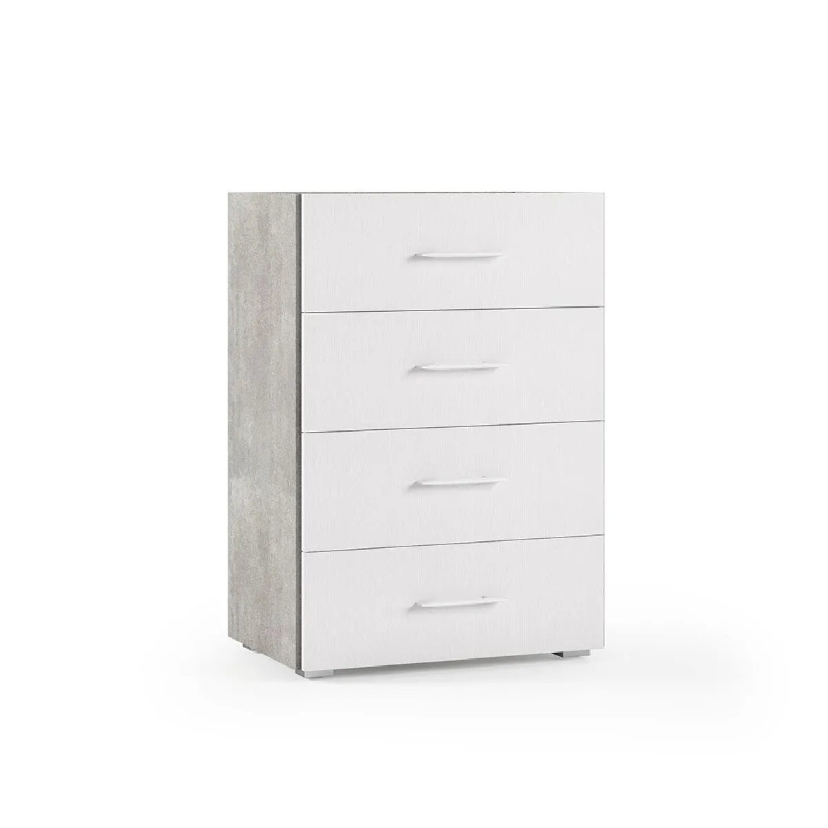 Kiamami valentina Commode 4 tiroirs - Blanc Kiamami valentina Commode 4 tiroirs - Blanc