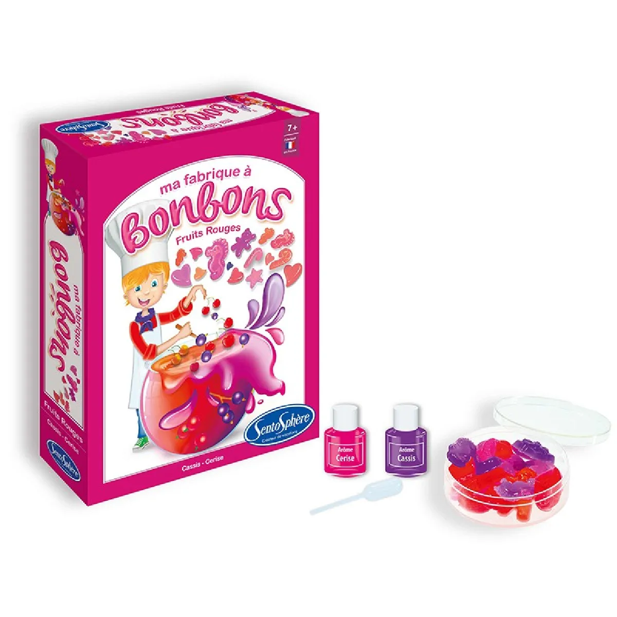 Sentosphere Mini Fabrique A Bonbons : Saveur Fruits Rouges - Image 3