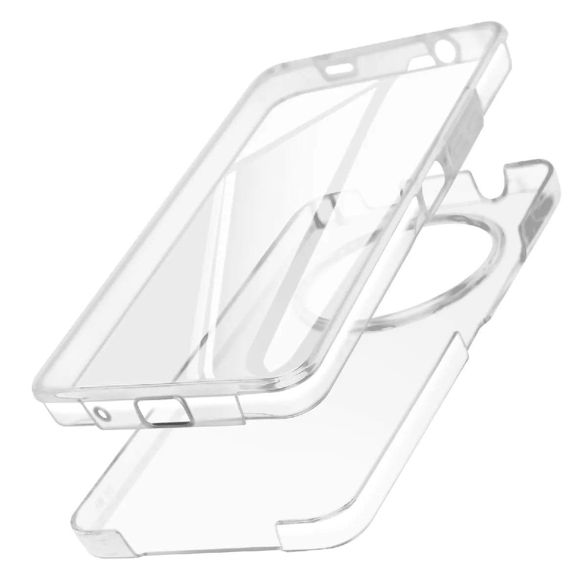 Avizar Coque Intégrale Pour Xiaomi Redmi A3 Transparent
