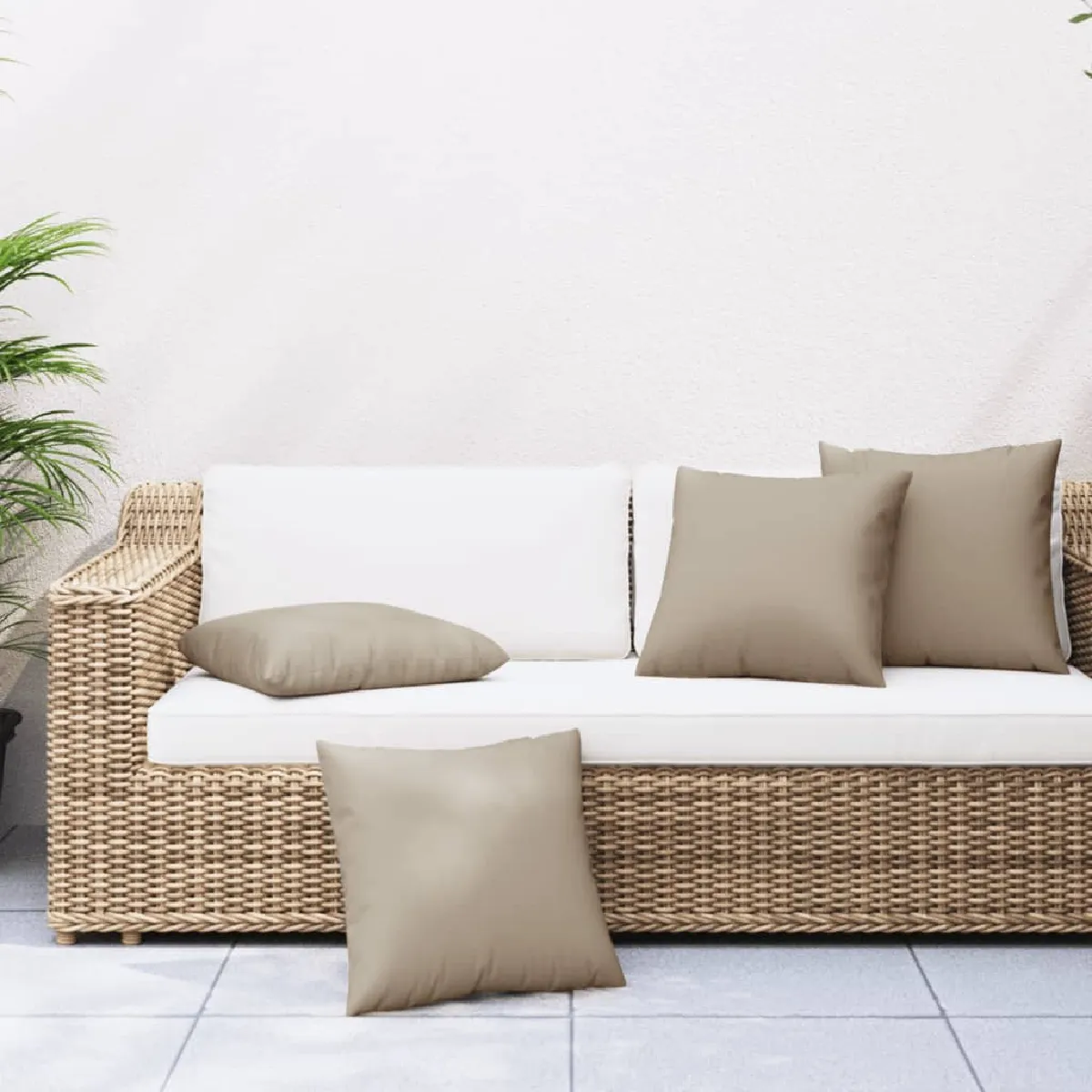 vidaXL Coussins canapé Lot de 4 - vue 3