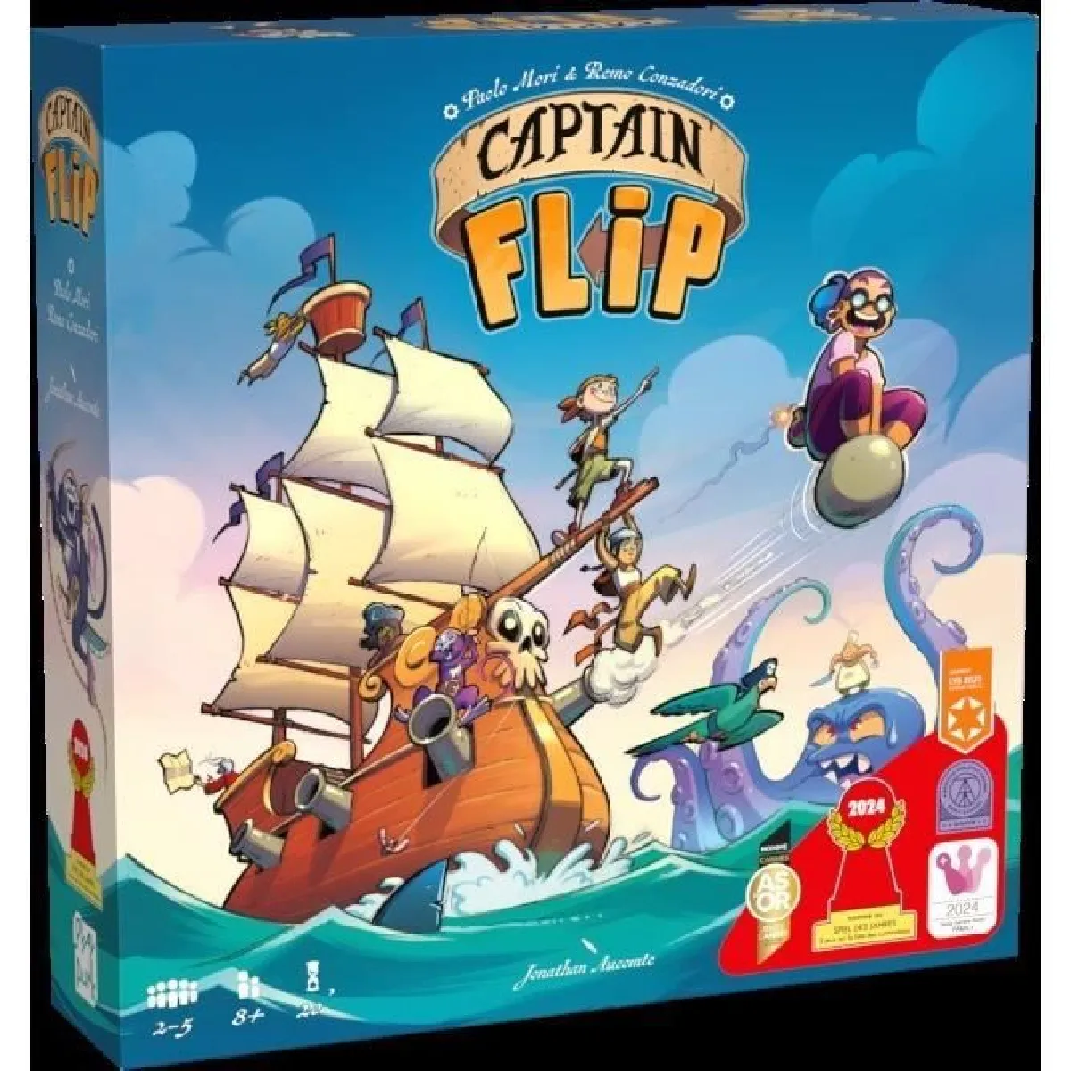 Captain Flip Asmodee - vue 2