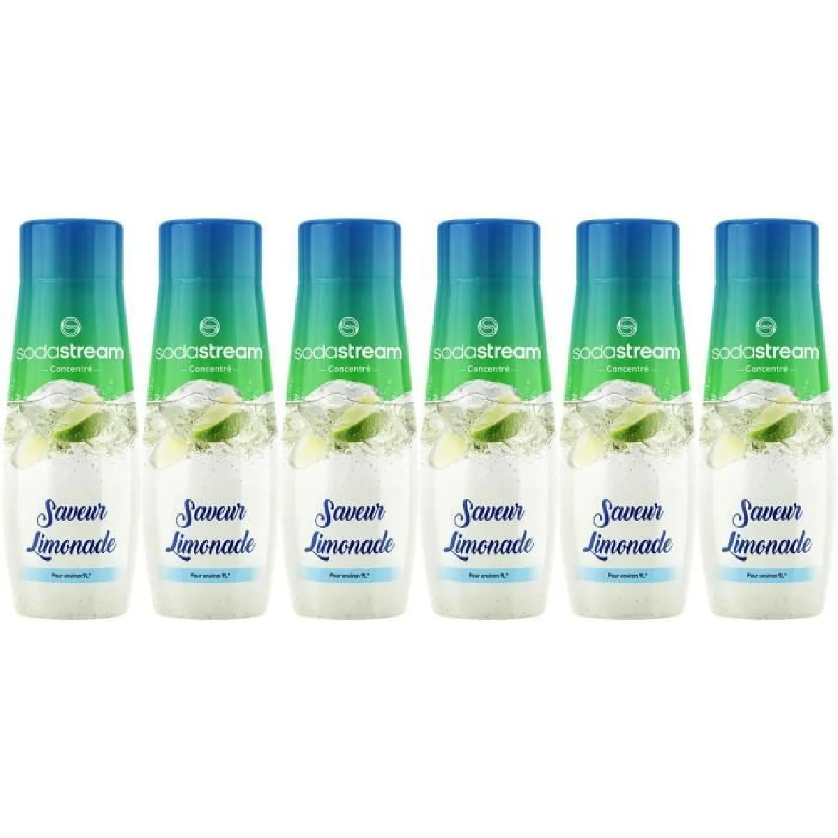 SODASTREAM  Lot de 6 concentr&eacute;s limonade