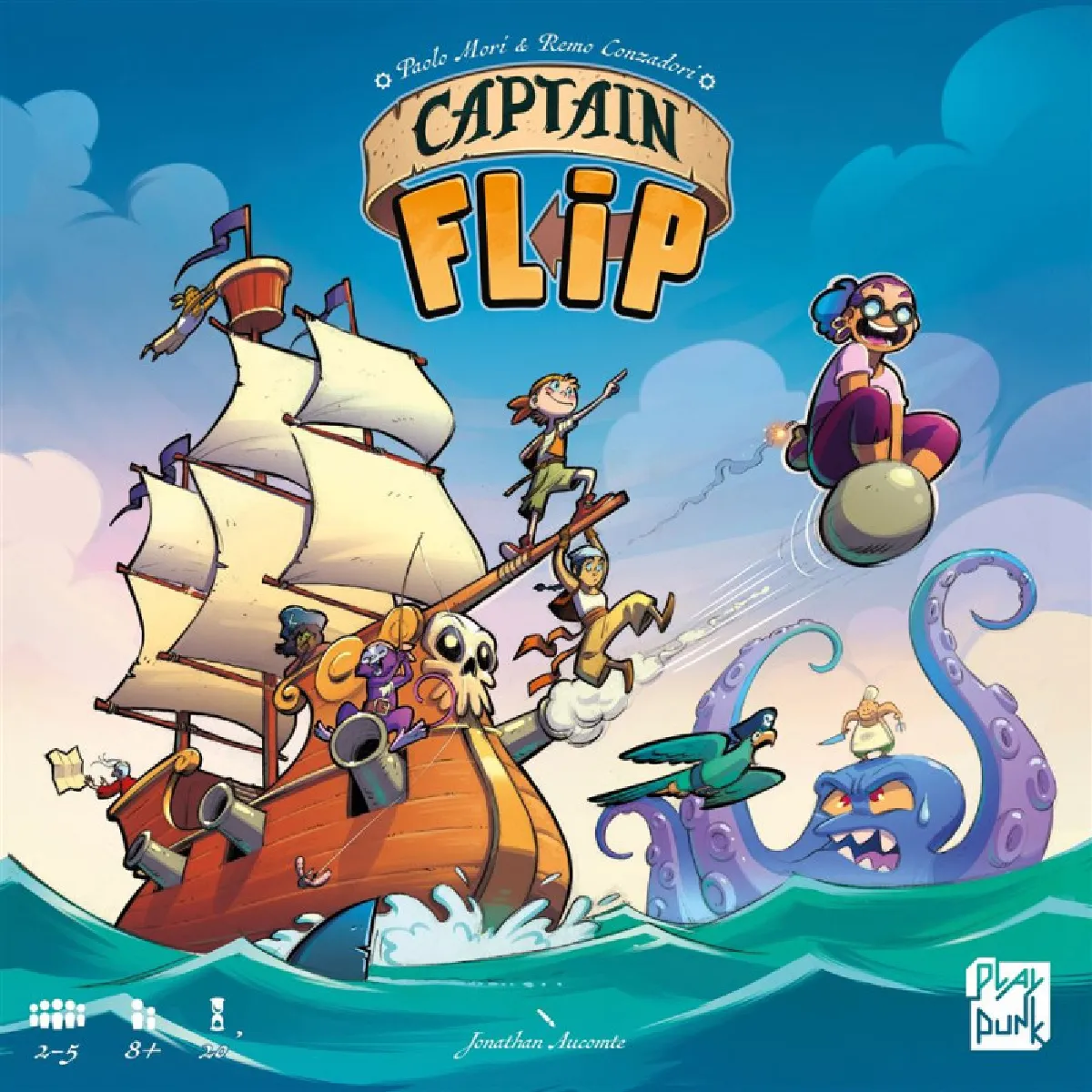 Captain Flip Asmodee - vue 1