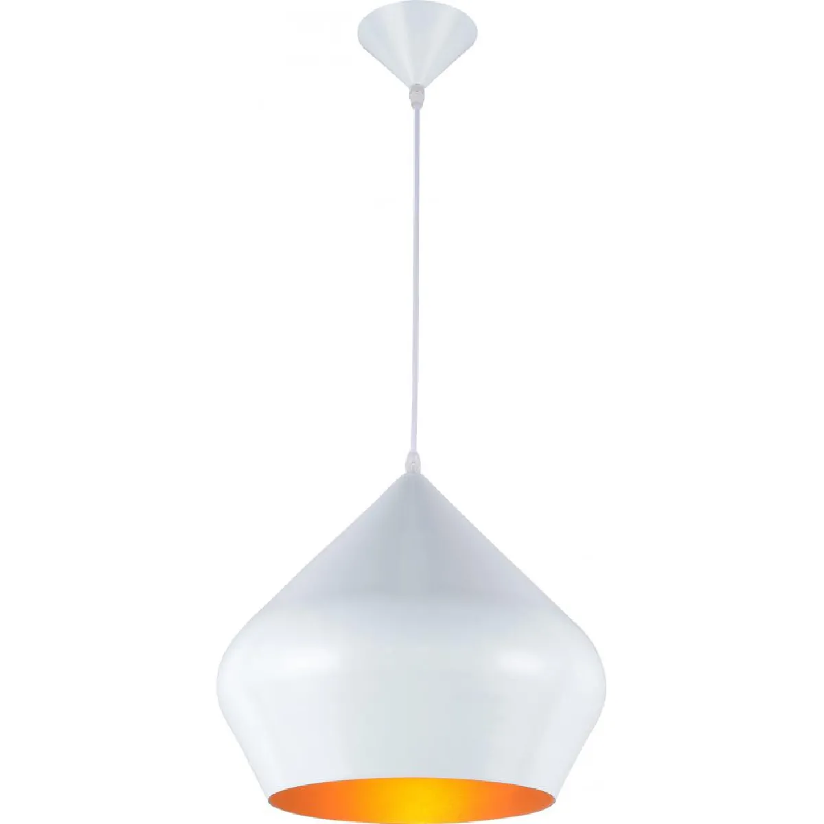 Lampe de plafond en aluminium - Suspension de style industriel - Strong Blanc Lampe de plafond en aluminium - Suspension de style industriel - Strong Blanc