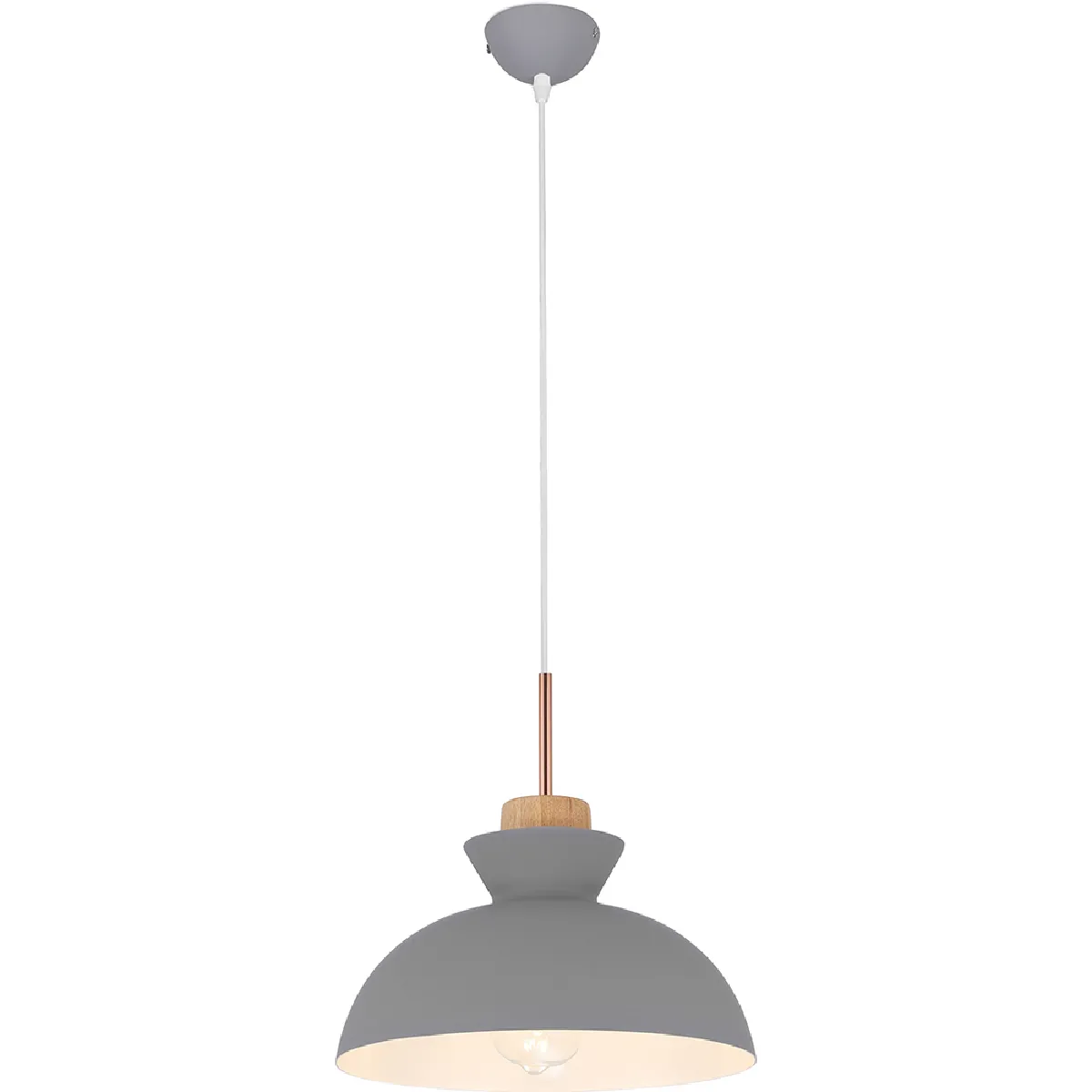 Lampe de plafond - Suspension design scandinave - Sigfrid Gris Lampe de plafond - Suspension design scandinave - Sigfrid Gris