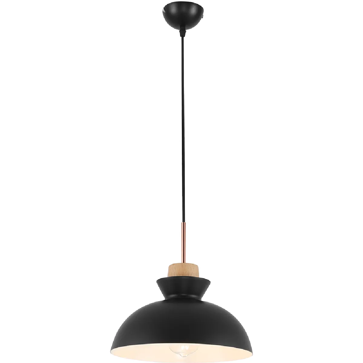 Lampe de plafond - Suspension design scandinave - Sigfrid Noir Lampe de plafond - Suspension design scandinave - Sigfrid Noir