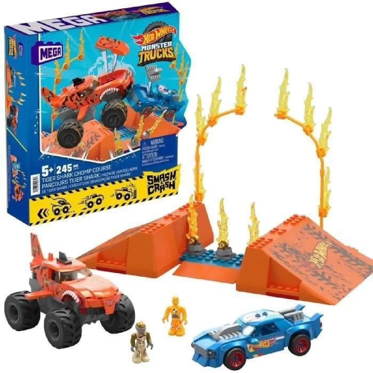 Mattel MEGA Hot Wheels Tiger Shark - vue 2