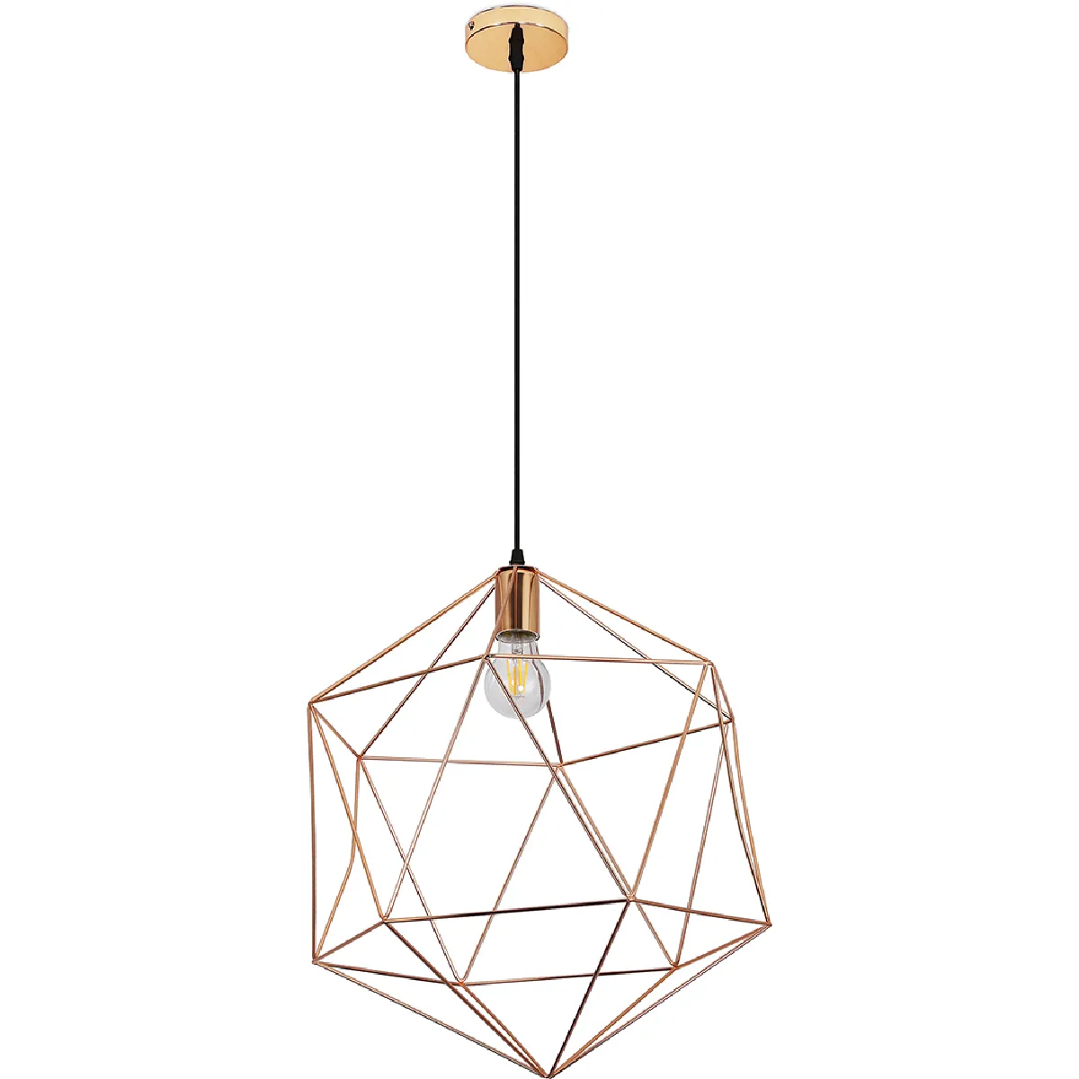 Lampe de plafond - Lampe suspendue au design vintage - Lara Doré Lampe de plafond - Lampe suspendue au design vintage - Lara Doré