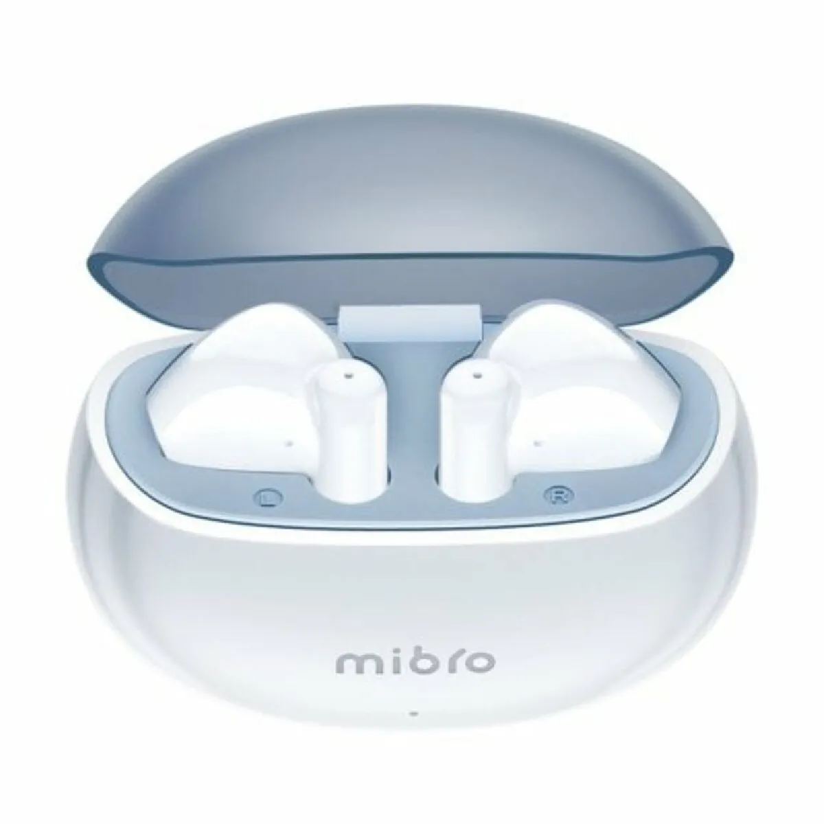 MIBRO  Earbuds 2 &Eacute;couteurs sans fil avec microphone et &eacute;tui de chargement Blanc