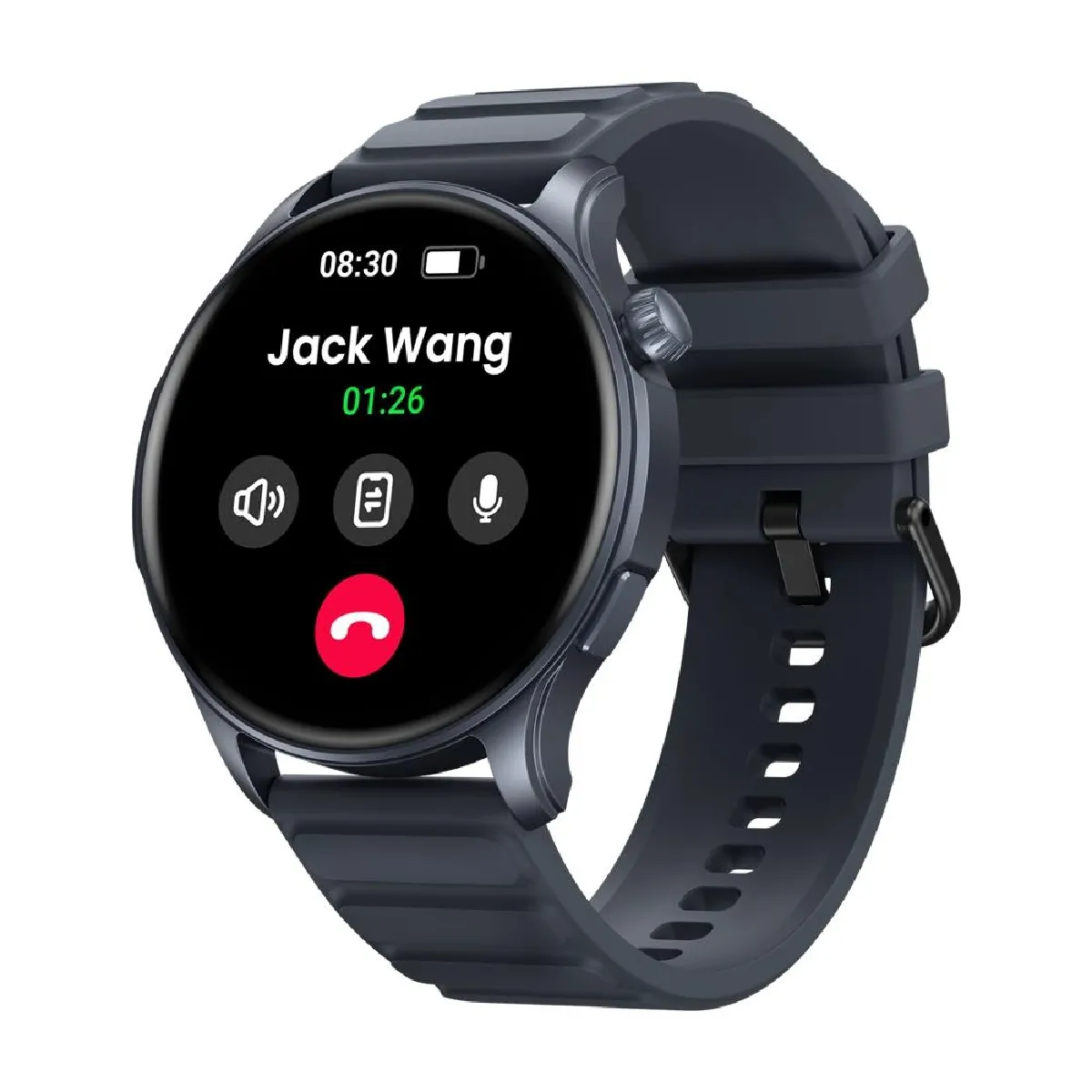 YONIS - Montre Connectée - Appel Bluetooth - Écran AMOLED - Noir - Image 2