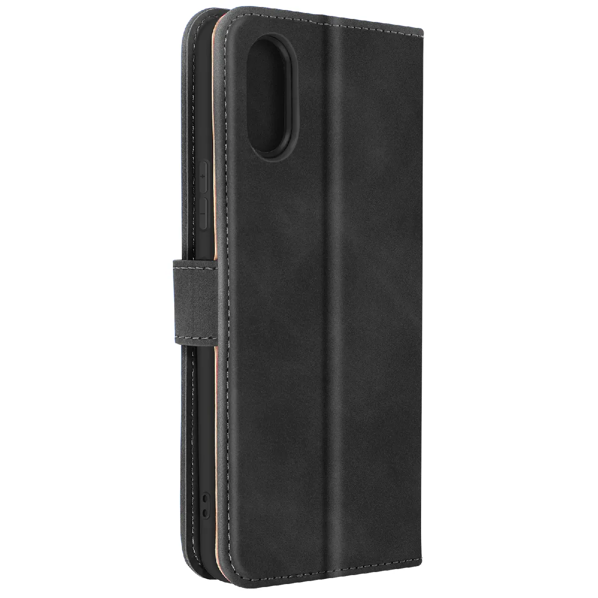 Avizar Noir Étui Pour Sony Xperia 10 Vi Clapet Portefeuille