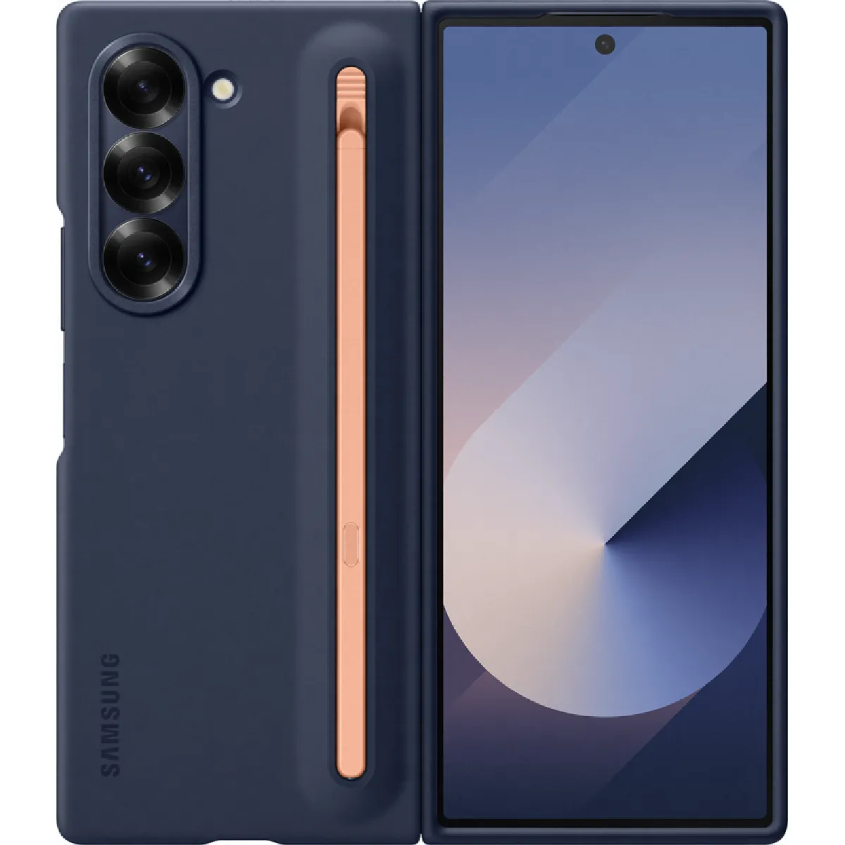 Bigben Bleu Samsung Slim Case With S Pen Nuit Galaxy Z Fold 6