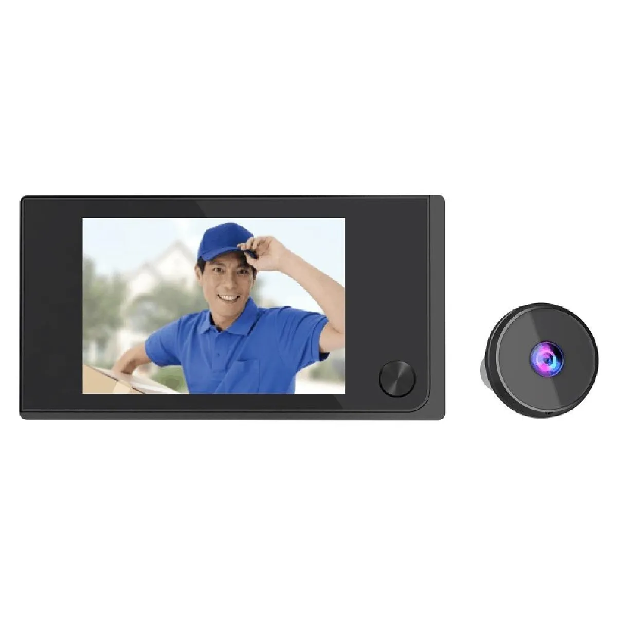 Yonis Interphone Vidéo 3.5 Pouces 2Mp Hd Grand Angle 170° Caméra Cachée - Image 2