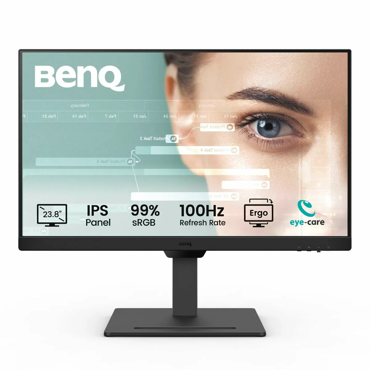 Benq Gris/Noir 23.8" Led - Gw2490t