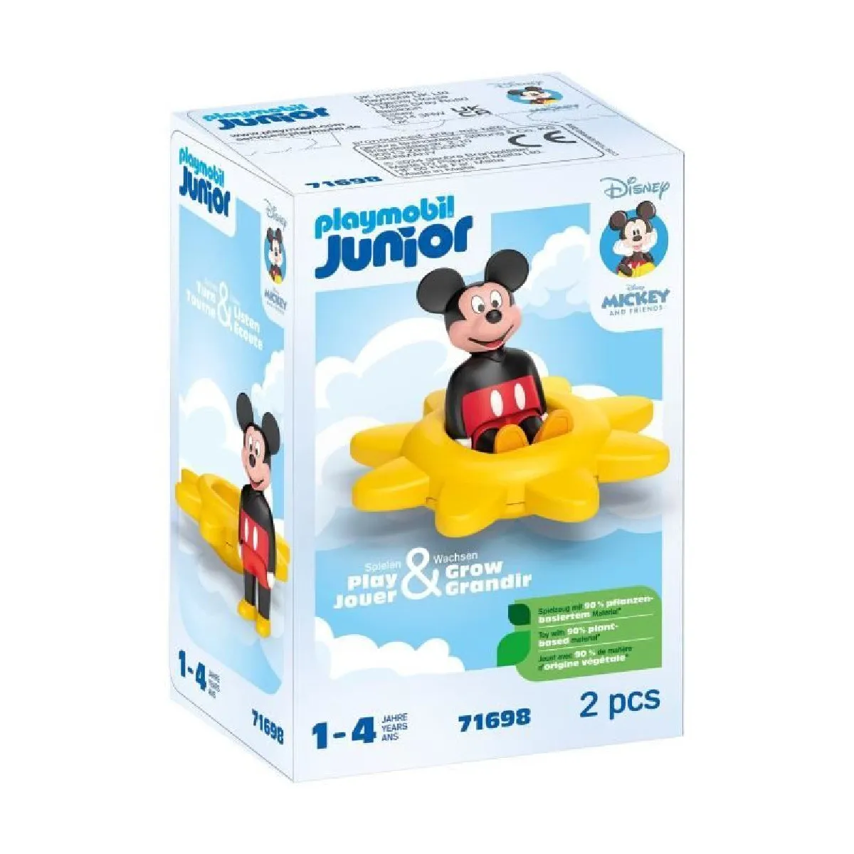 Playmobil 71698 Mickey et toupie soleil