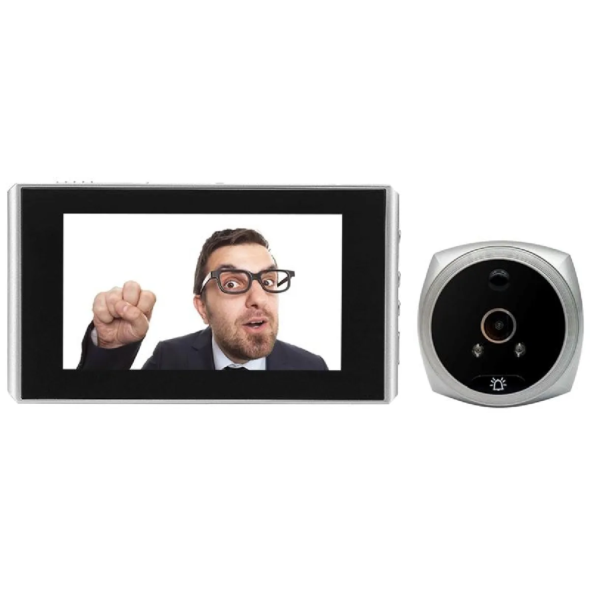 Yonis Interphone Vidéo Hd Vision Nocturne 4.5