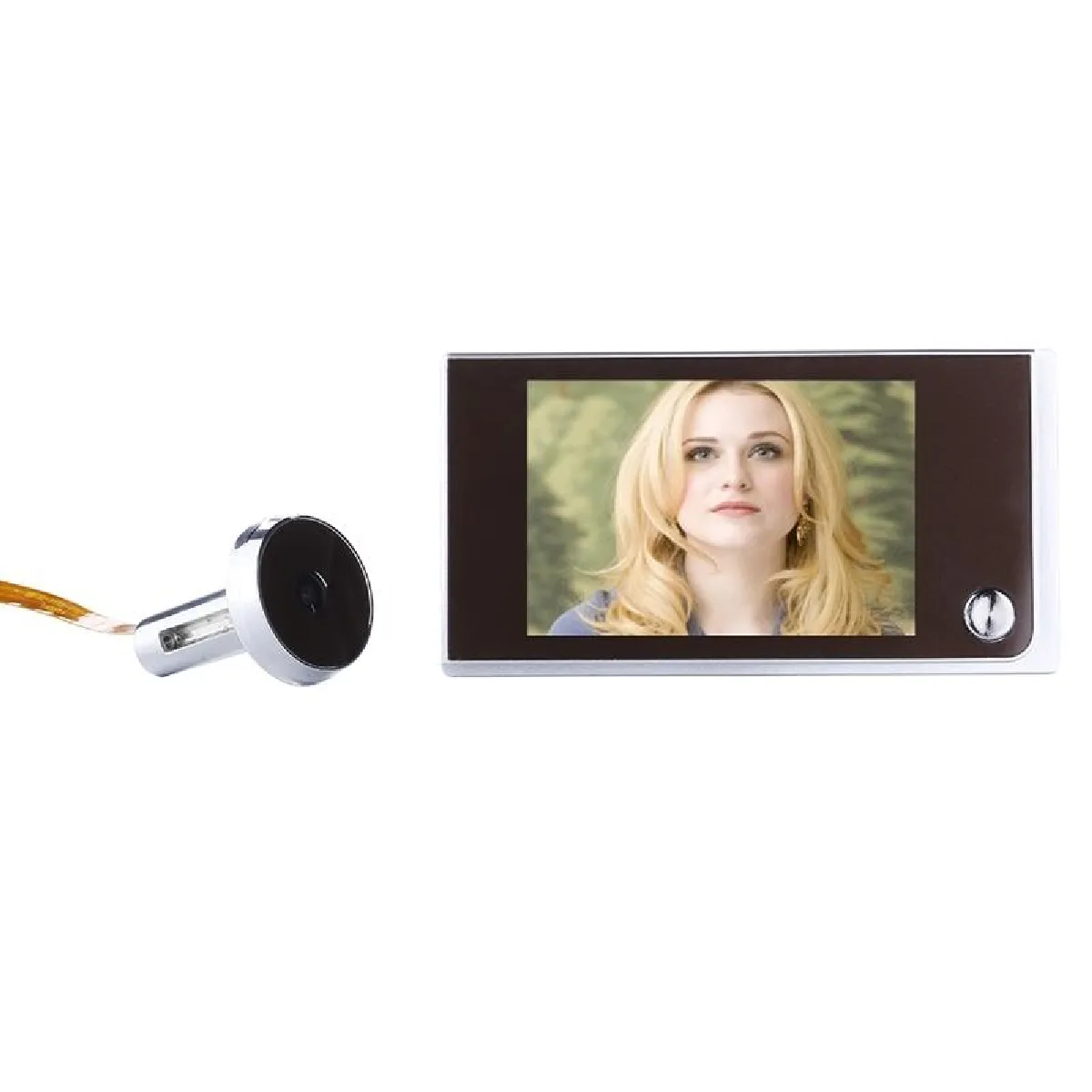 Yonis Interphone Vidéo Écran 3.5 Pouces 130° Hd