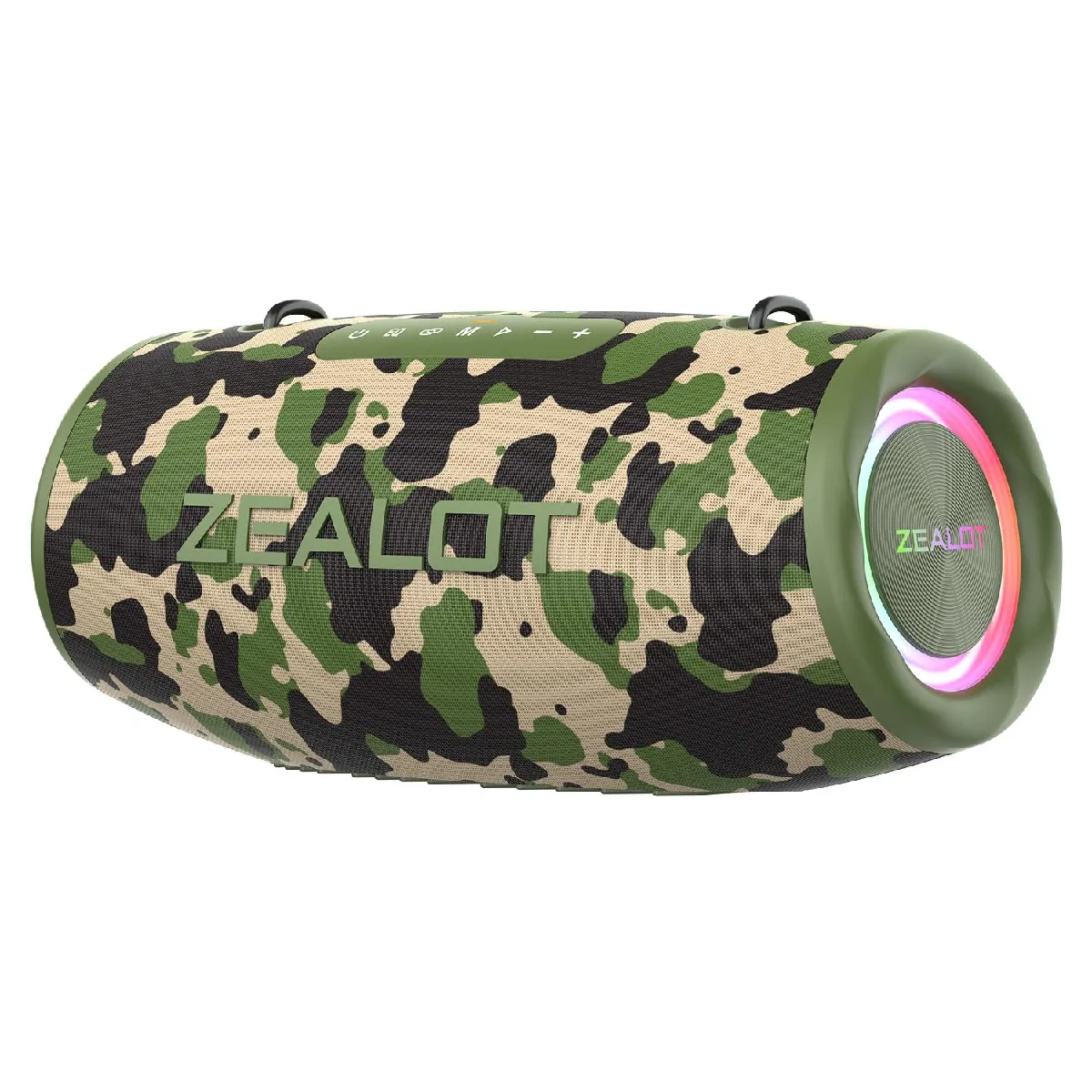 Yonis Bleu Enceinte Waterproof Rgb - Image 2
