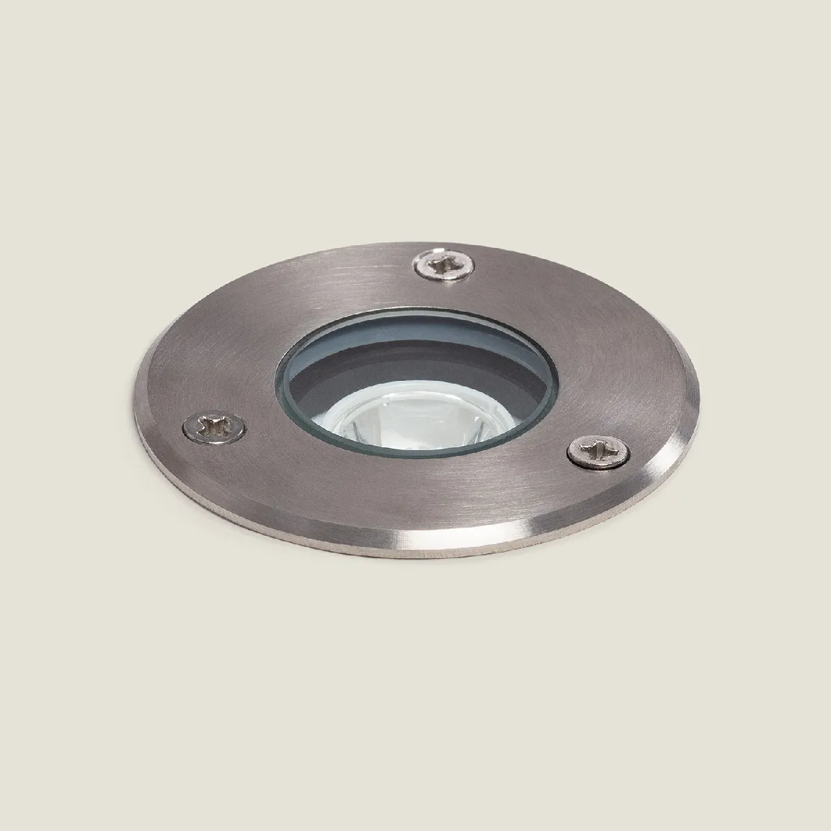 Ledkia Spot LED Encastrable Inox chaud