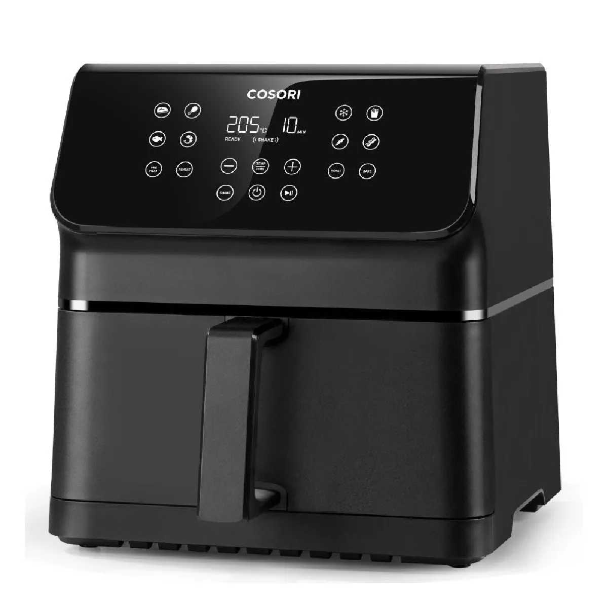 Cosori Noir Friteuse Sans Huile Premium Ii Chef Edition 6.2 Litres + Pack 50 Papiers - Image 3