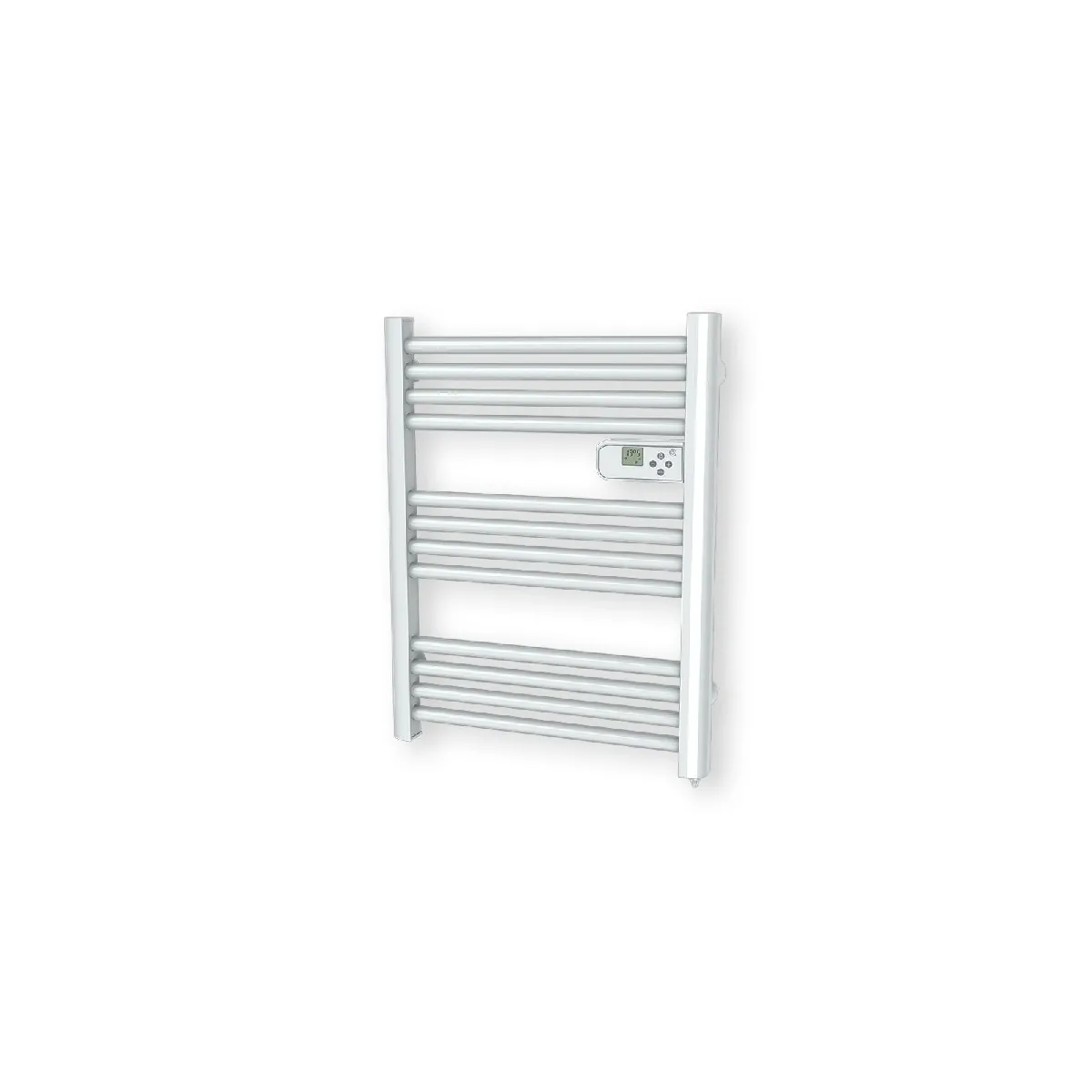 Mini seche-serviette lcd - 500W - Blanc - Carrera