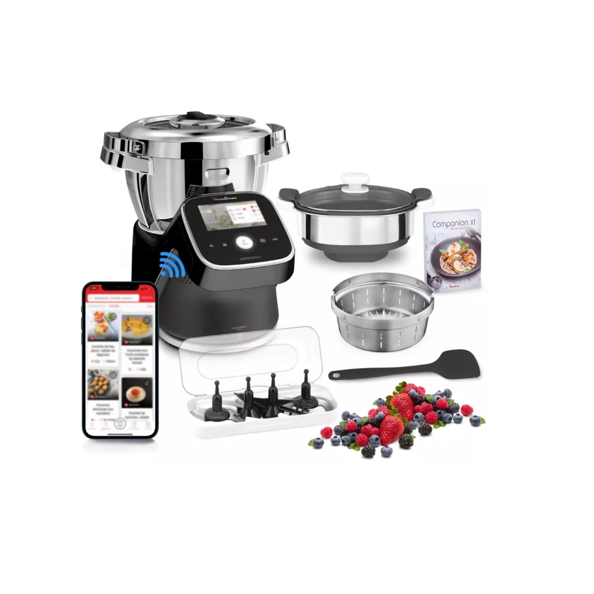 MOULINEX Robot cuiseur I Companion Touch Pro HF93F810 - vue 3