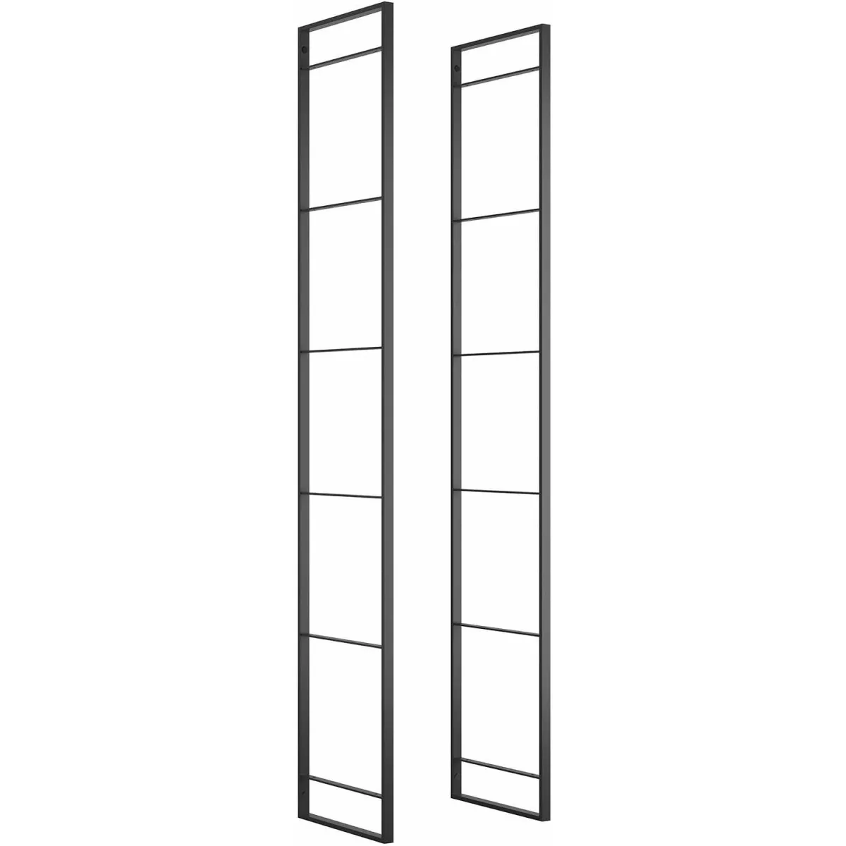 Structure pour étagère Lader Pour créer une bibliothèque à 6 étagères Structure pour étagère Lader Pour créer une bibliothèque à 6 étagères