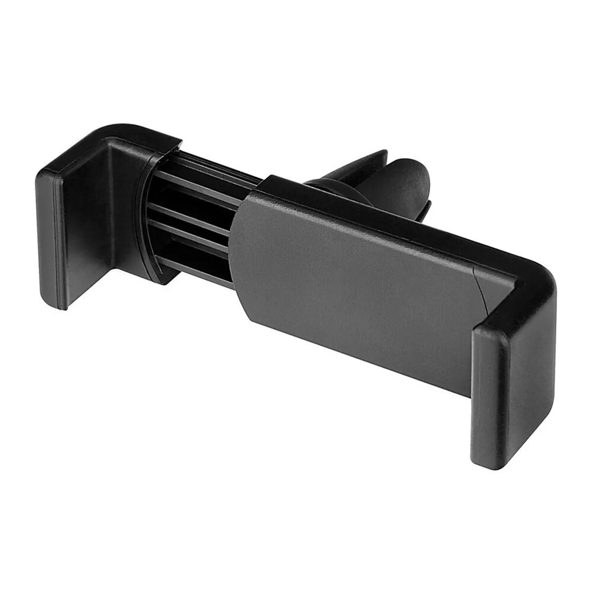 Partel Noir Support Voiture Pour Smartphone Universel Fixation Sur Grille De Ventilation