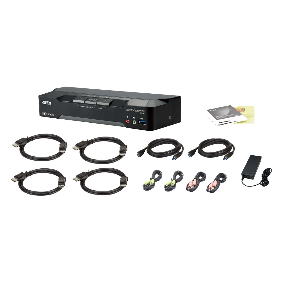 Aten Cm1942 Commutateur Kvm - 2 Ports