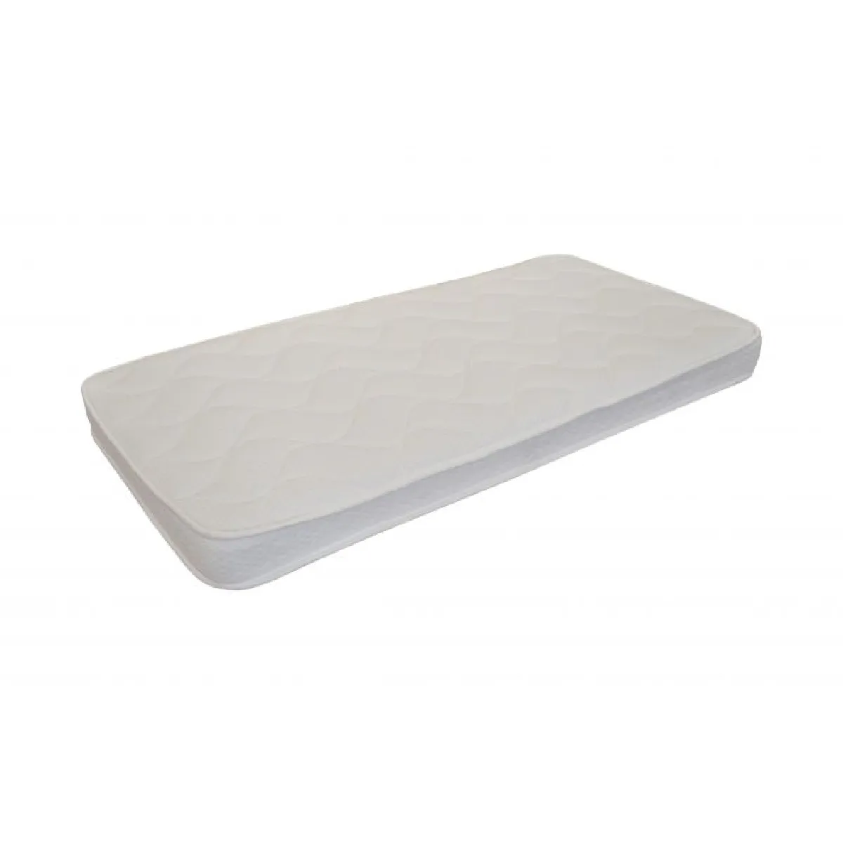 Non Communiqué Blanc Matelas Basic Cool 90X190x10 - Image 2