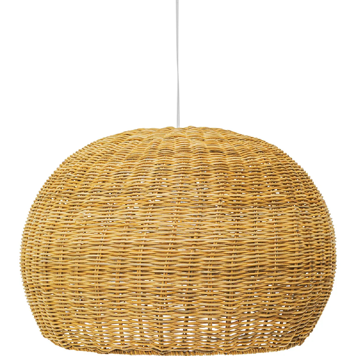 Lampe de plafond en rotin - Lampe suspendue de stile Boho Bali - Kim Bois naturel Lampe de plafond en rotin - Lampe suspendue de stile Boho Bali - Kim Bois naturel