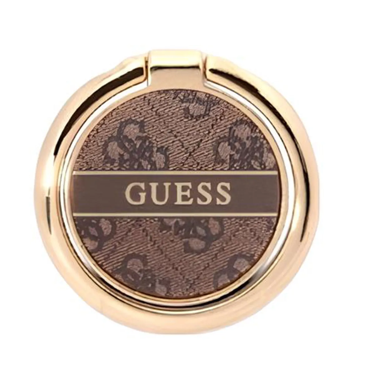 Guess Marron Anneau De Support Universel Motif 4G