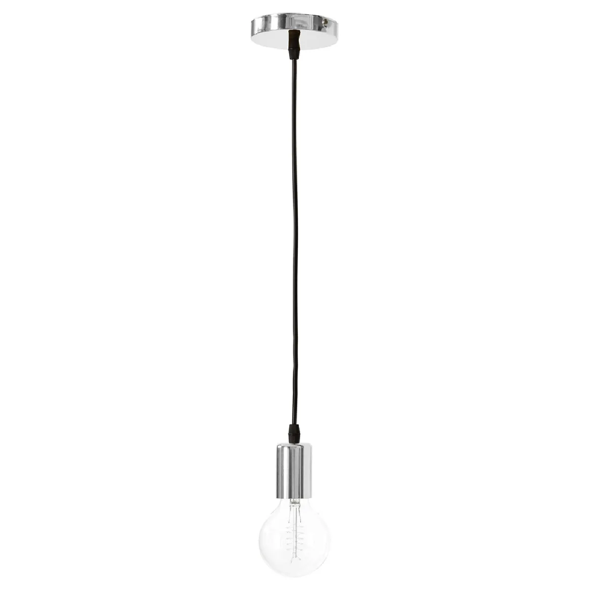 Lampe de plafond - Suspension design - Gunde Argenté Lampe de plafond - Suspension design - Gunde Argenté