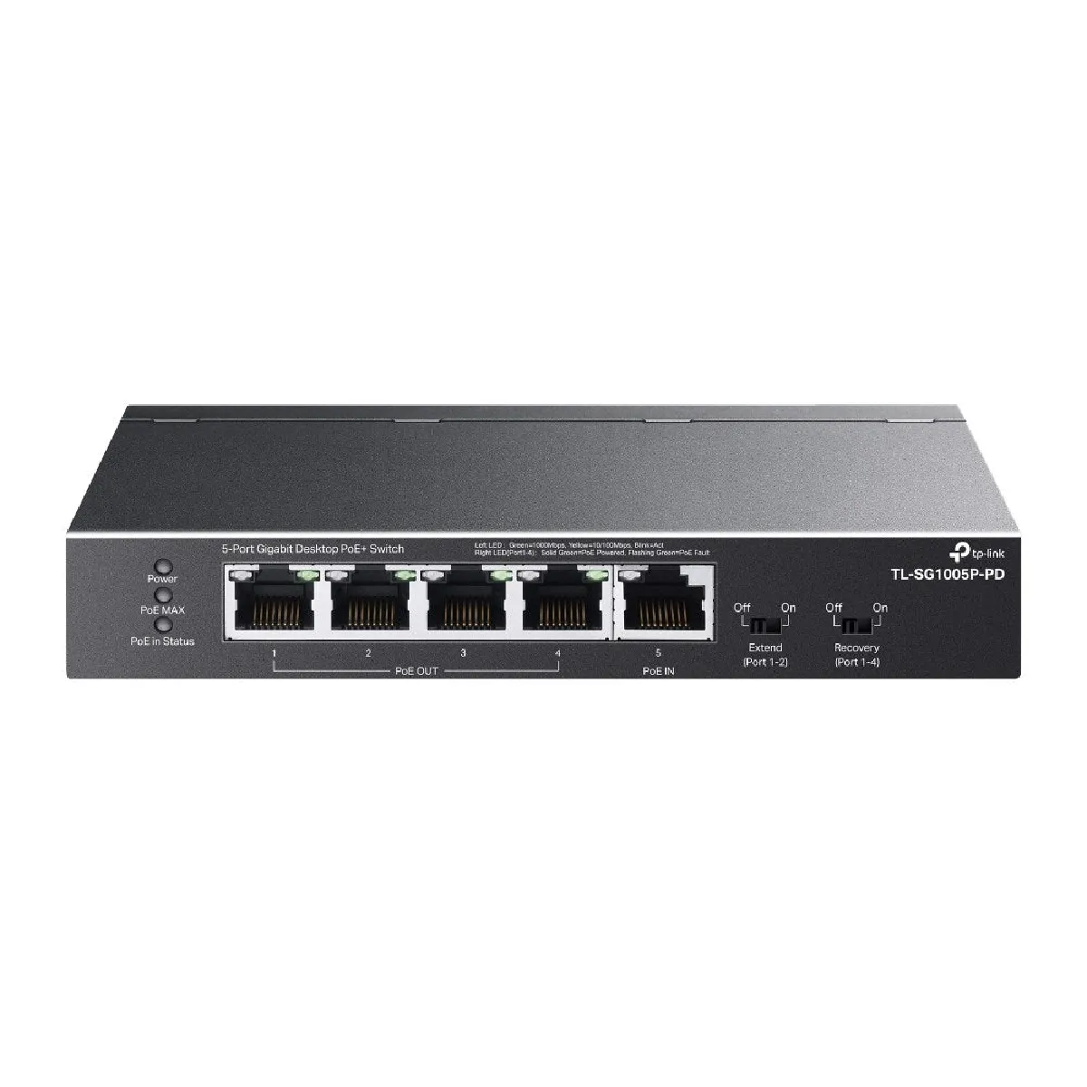 TP Link TL SG1005P PD - vue 1
