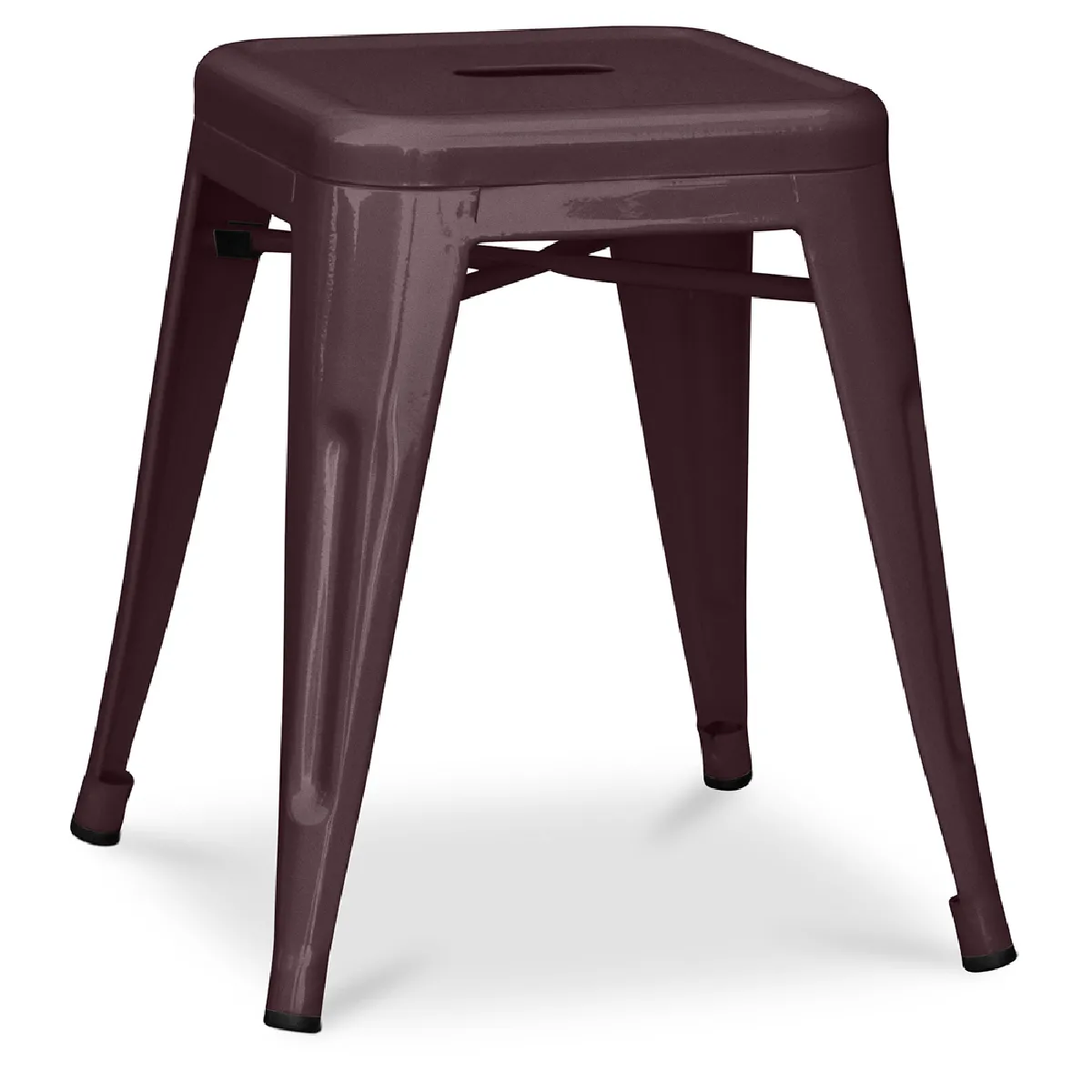 Tabouret Design Industriel - 45cm - Nouvelle Édition - Stylix Bronze