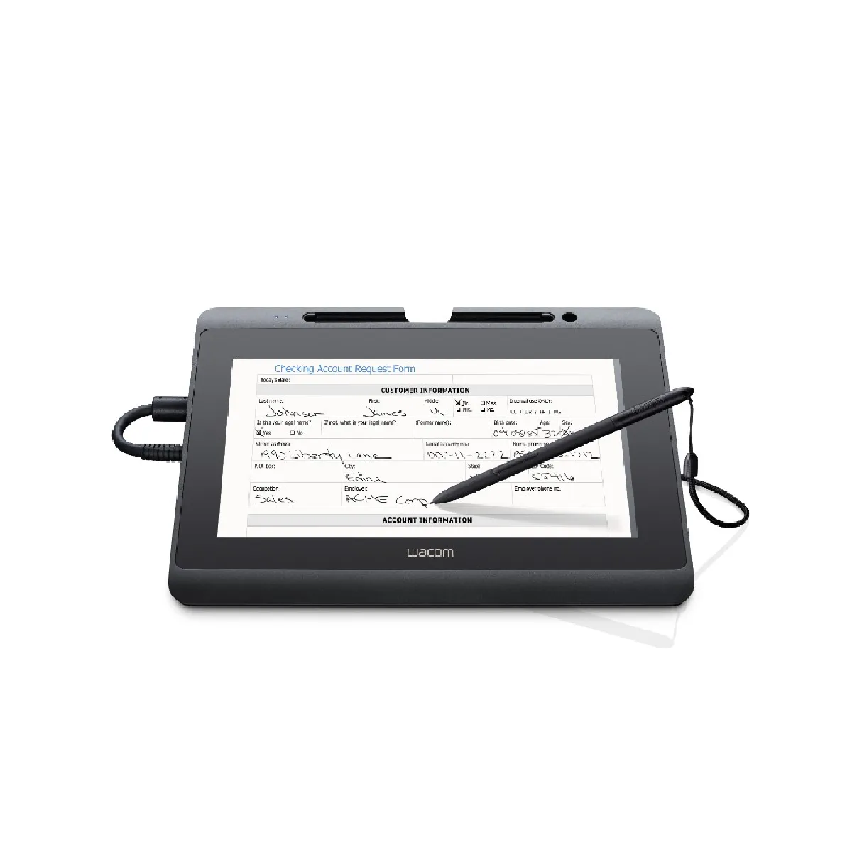 Wacom DTH 1152 Numériseur avec Écran LCD 22.32 x 12.555 cm multitactile électromagnétique filaire USB 2.0 HDMI - vue 4