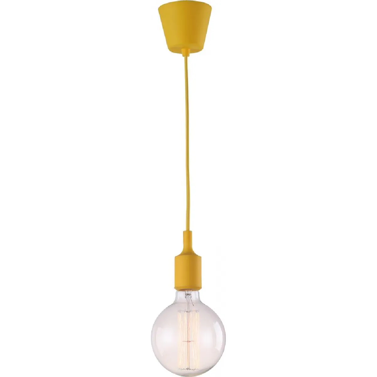 Lampe de plafond à vis - Suspension - Axel Jaune Lampe de plafond à vis - Suspension - Axel Jaune