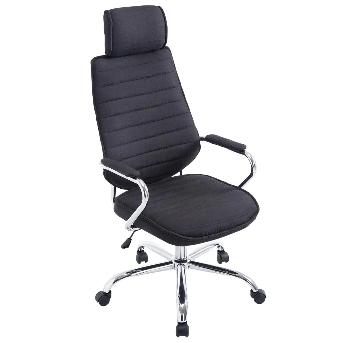 Decoshop26 Fauteuil de bureau tissu - vue 3