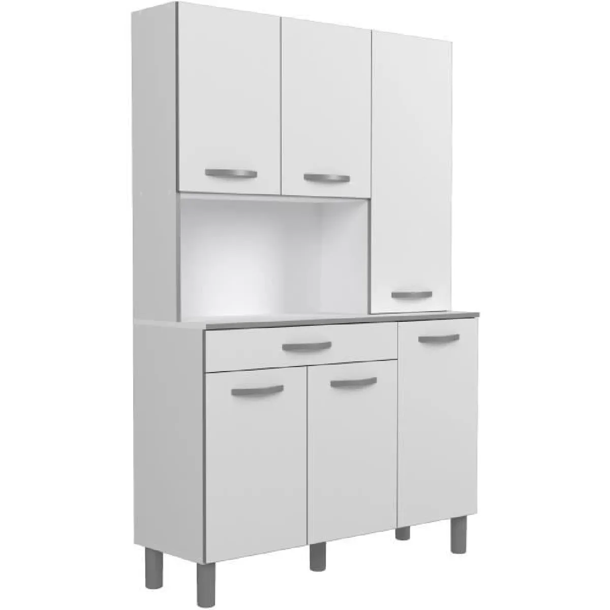 Ekipa Buffet cuisine blanc – 6 portes Ekipa Buffet cuisine blanc – 6 portes