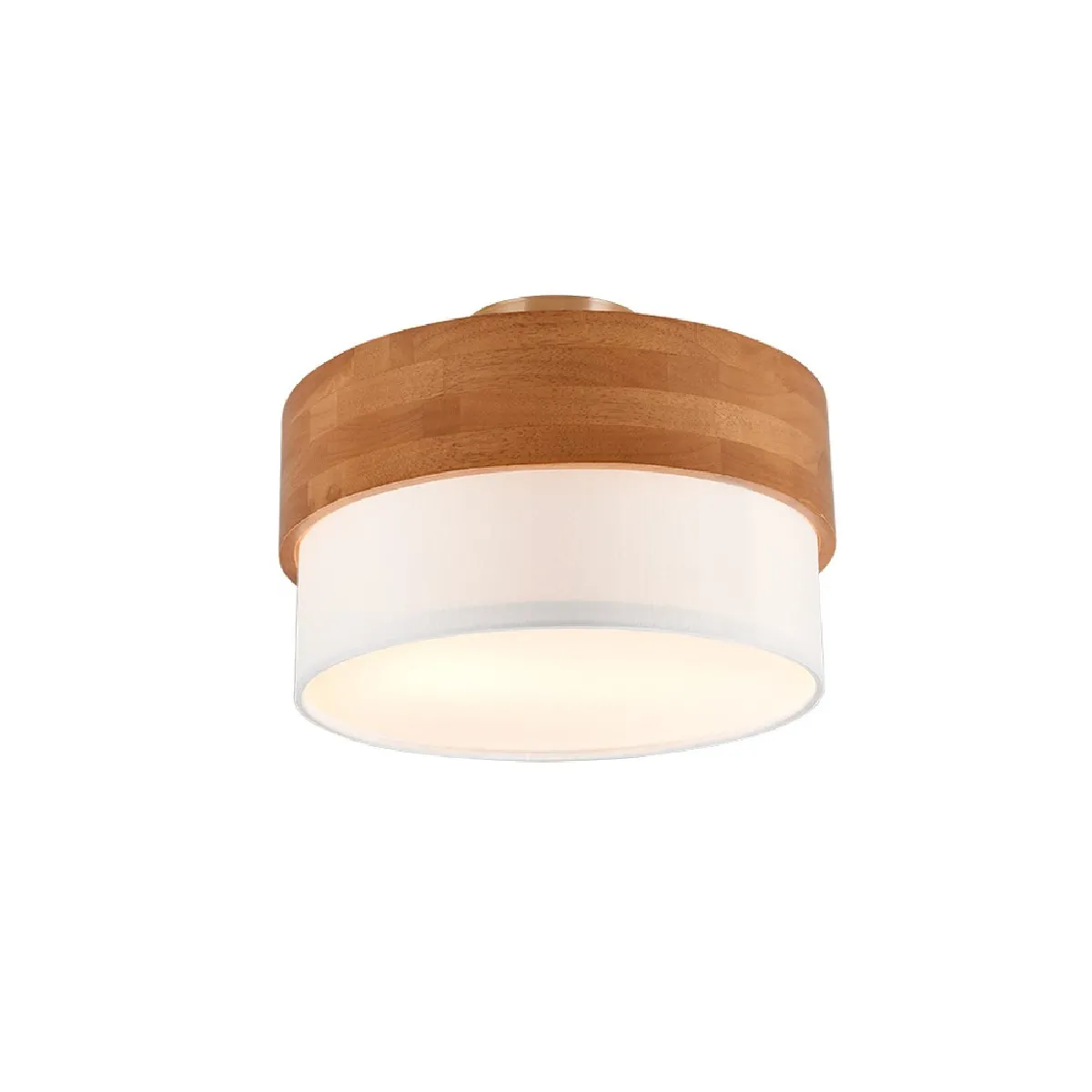 Lumiere plafonnier rond Trio Seasons - Bois clair