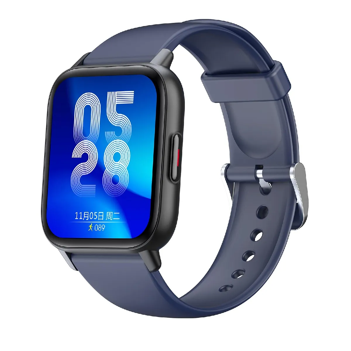 Yonis Bleu Montre Connectée Cardio