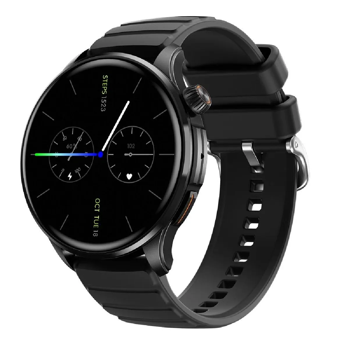 Yonis Montre Connectée Cardio - Graphite