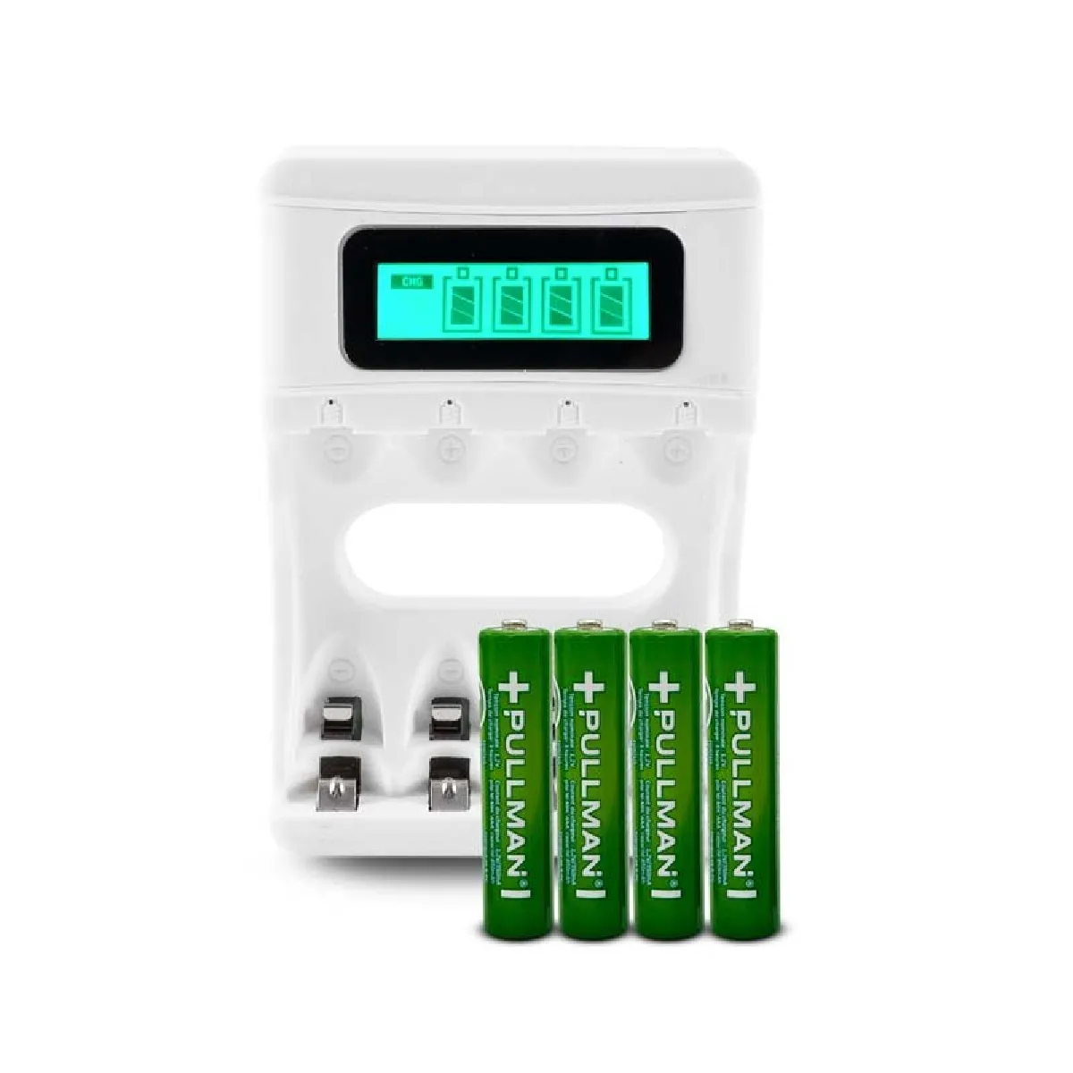 Pullman Kit Piles Rechargeables Aaa Avec Chargeur